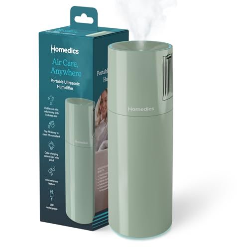 HoMedics Portable Ultrasonic Humidifier