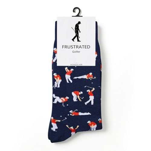 Homsolver Funny Golf Socks for Men