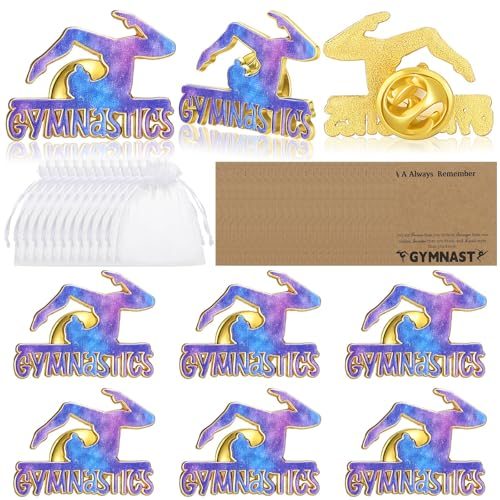Hoteam Gymnastics Lapel Pins Set