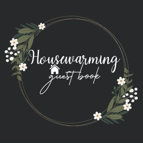 Housewarming Guest Book Keepsake