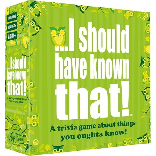 I Should Have Known That! Trivia Game