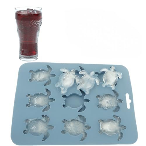 Turtle Shaped Silicone Ice Cube Tray
