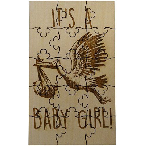 It's A Baby Girl! Gender Reveal Jigsaw Puzzle