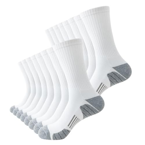 JOYNÉE Men's Athletic Crew Socks