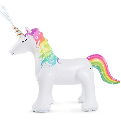 Jasonwell Unicorn Inflatable Yard Sprinkler