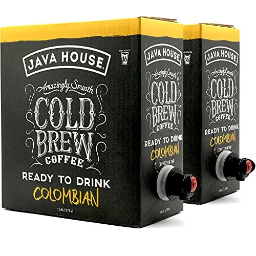 'Java House Cold Brew Coffee (2-Pack, 128 Fl Oz) - Ready to Drink,