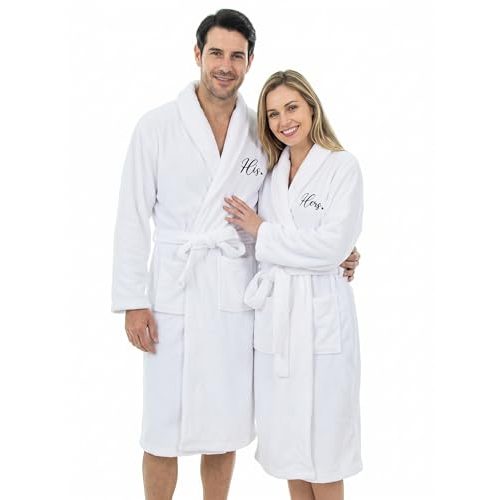 Jecery His and Hers Matching Robes