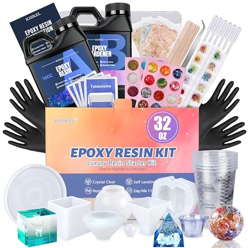 KISREL Epoxy Resin Kit with Molds