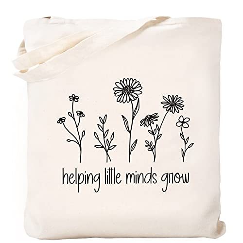 Kimoli Teacher Appreciation Canvas Tote Bag