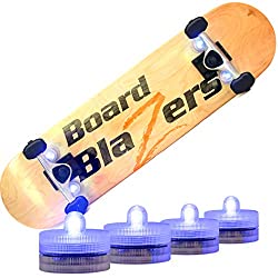 LED skateboard lights