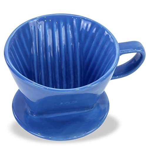 LHUKSGF Pour Over Ceramic Coffee Dripper