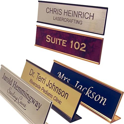 Lasercrafting Custom Engraved Name Plate