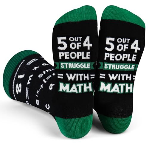 Lavley Funny Math Socks