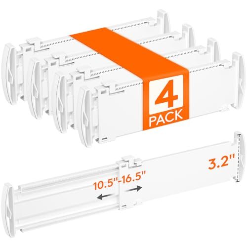 Lifewit Adjustable Drawer Dividers