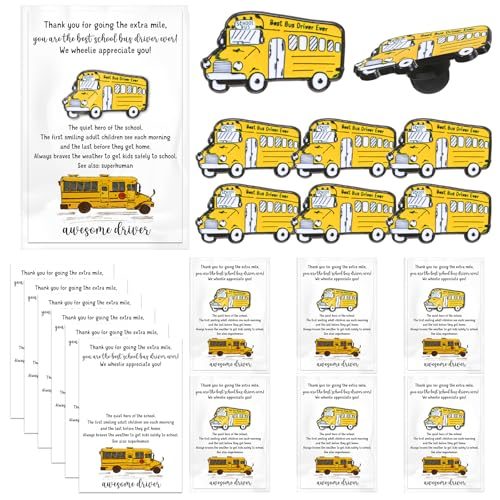 Liliaafar School Bus Driver Enamel Lapel Pins