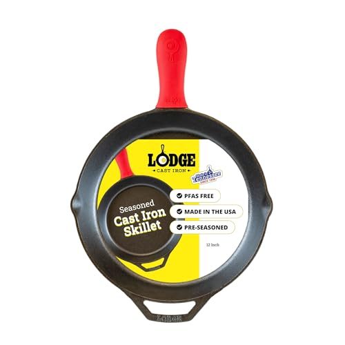 Lodge Seasoned Cast Iron Skillet