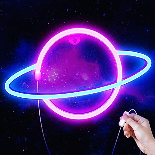Lumoonosity Planet Neon Sign