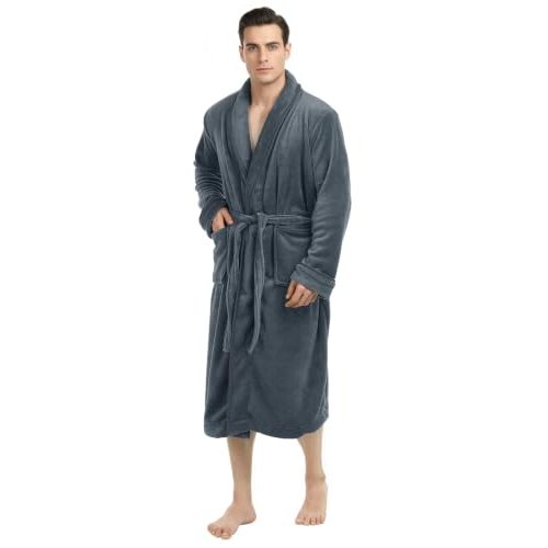 Luxury Plush Fleece Men's Robe