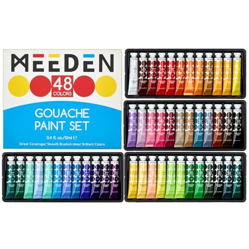 MEEDEN Gouache Paint Tube Set