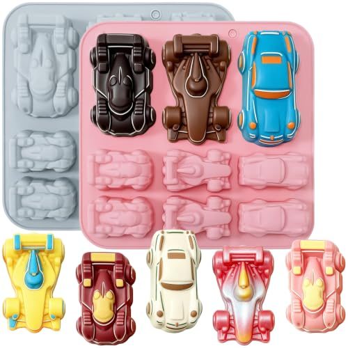 MEMOVAN Racing Car Silicone Molds