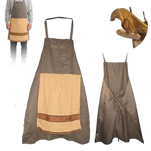 MYBWTW Funny Prank Apron for Men