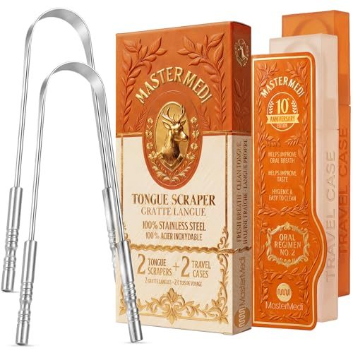 MasterMedi Tongue Scraper Set