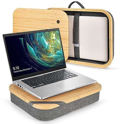 Mayjoy Bamboo Laptop Lap Desk