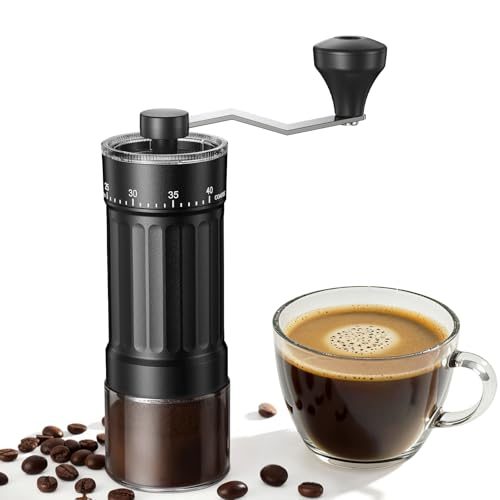 Mini Manual Conical Burr Coffee Grinder