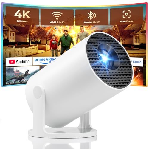 Mini Portable Projector with WiFi & Bluetooth