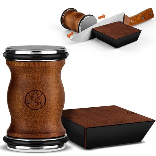 Multi-Angle Rolling Knife Sharpener Kit - Diamond & Ceramic System for 12-25