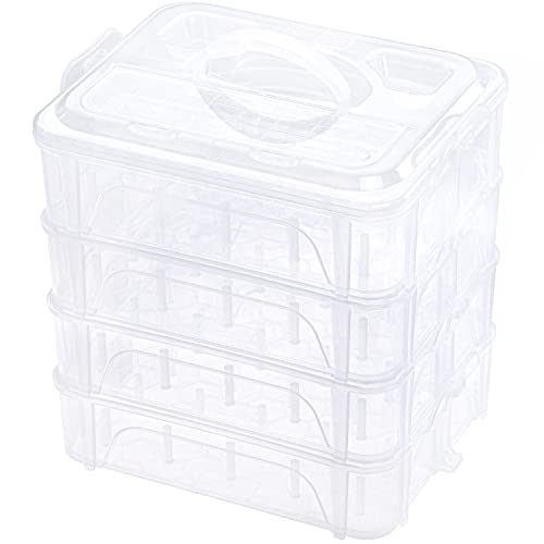 New brothread Stackable Clear Storage Organizer