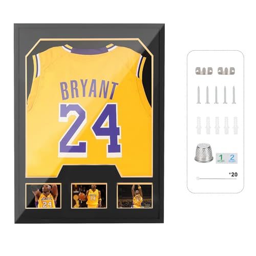 Nice C Jersey Frame Display Case