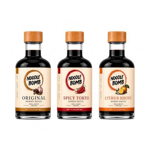 NoodleBomb Ramen Sauce Trio