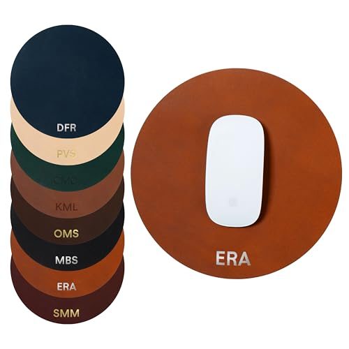 Northwind Personalized Leather Mouse Pad