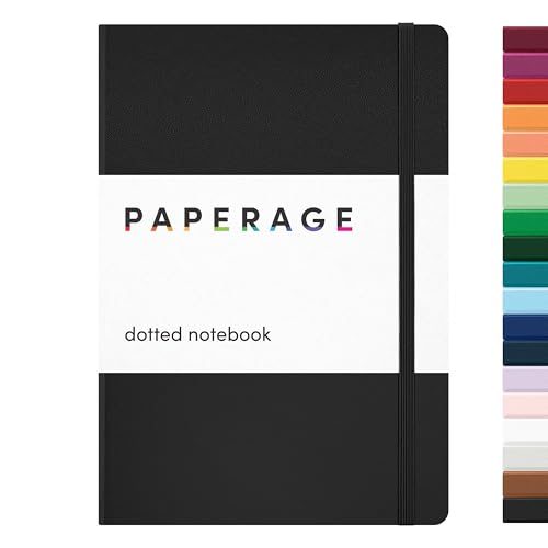 PAPERAGE Dotted Journal Notebook