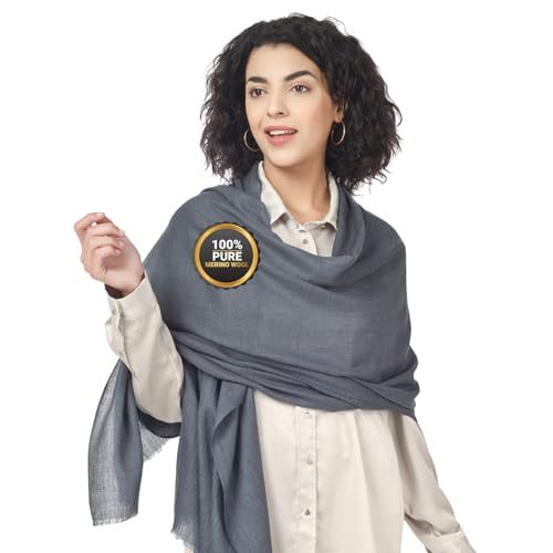 PASHWRAP Merino Wool Travel Scarf