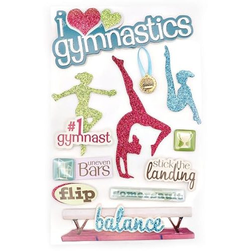 Paper House Productions Gymnastics Sticker Sheet