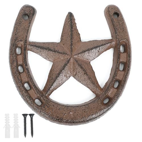 Parceria Cast Iron Horseshoe Wall Decor