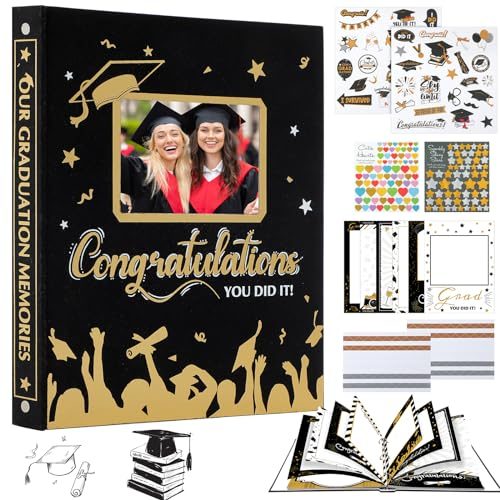 Pasimy Graduation DIY Scrapbook Album