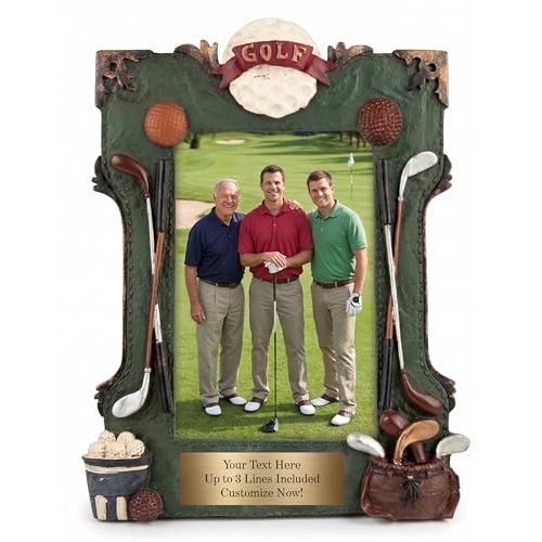 Personalized Golf Picture Frame