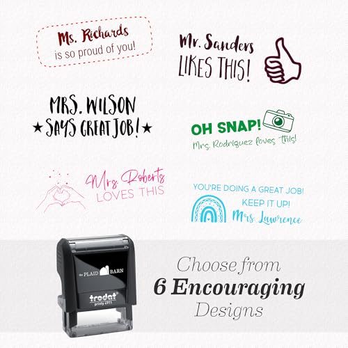 Personalized Teacher Grading Stamp