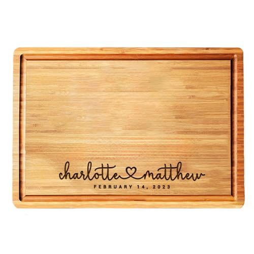 Personalized Wood Engraved Cutting Board