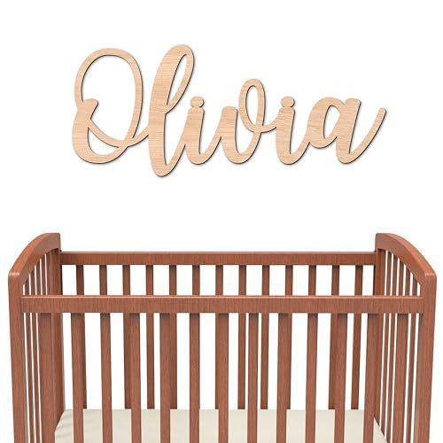 Personalized Wooden Baby Name Sign