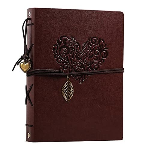Leather Photo Album with Writing Space