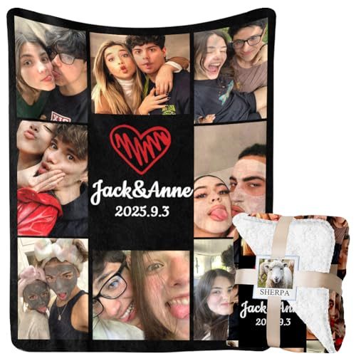 Pinkfulum Custom Sherpa Photo Blanket