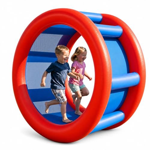 Playland Giant Inflatable Human Hamster Wheel