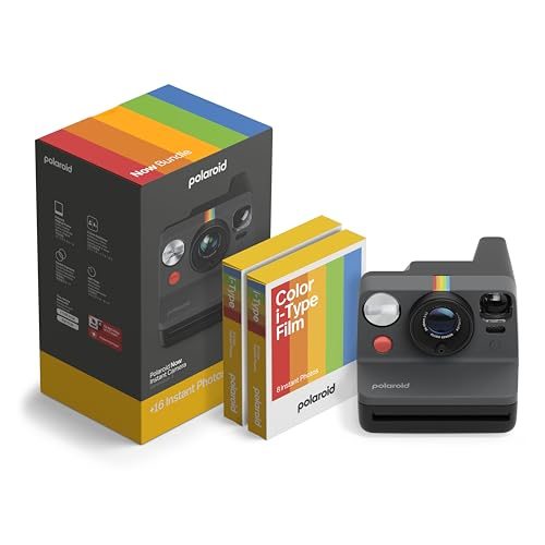 Polaroid Now Instant Camera Bundle