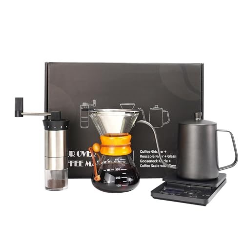 Pour Over Coffee Maker Set