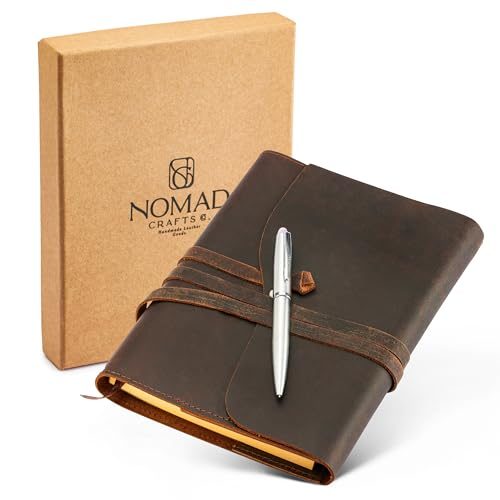 Premium Refillable Leather Journal