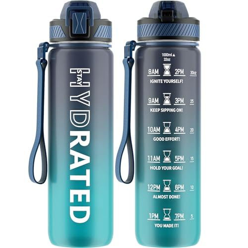 QLUR Motivational Water Bottle
